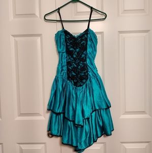 Vintage Teal Dress